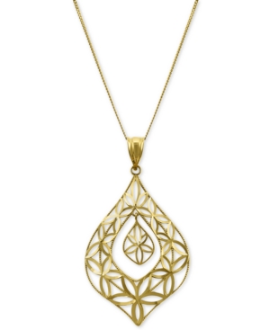 image of Openwork Orbital Teardrop 18