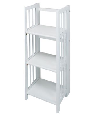 3 - Shelf Folding Bookcase 14" Wide