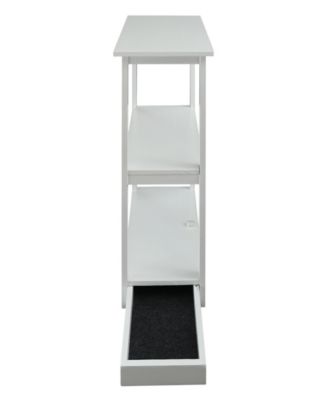 Adams 3 - Shelf Bookcase with Concealed Sliding Track, Concealment Furniture