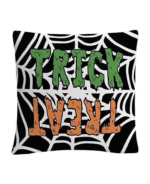 Baldwin Trick Or Treat Web Halloween 16x16 Decorative Throw