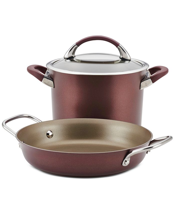 All-Clad Hard-Anodized Cookware Set, 13 Piece - Macy's