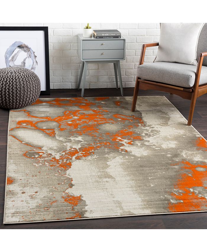 Surya Jax JAX5022 Burnt Orange 2'2" x 3' Area Rug Macy's