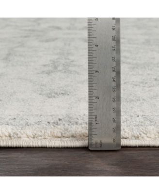 Harput HAP-1069 Light Gray 7'10" x 10'3" Area Rug