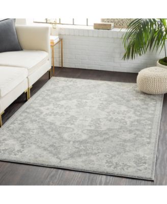 Harput HAP-1070 Light Gray 7'10" x 10'3" Area Rug