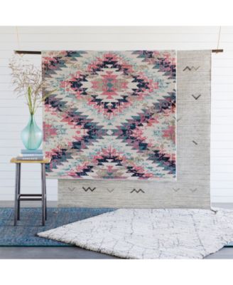 Anika ANI-1027 White 7'10" x 10'3" Area Rug