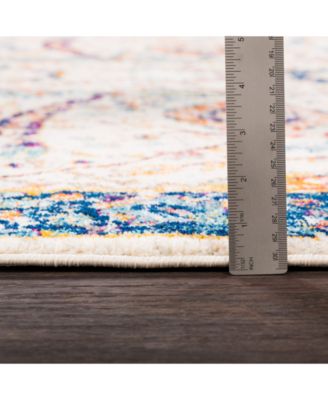 Harput HAP-1014 Dark Blue 2' x 3' Area Rug