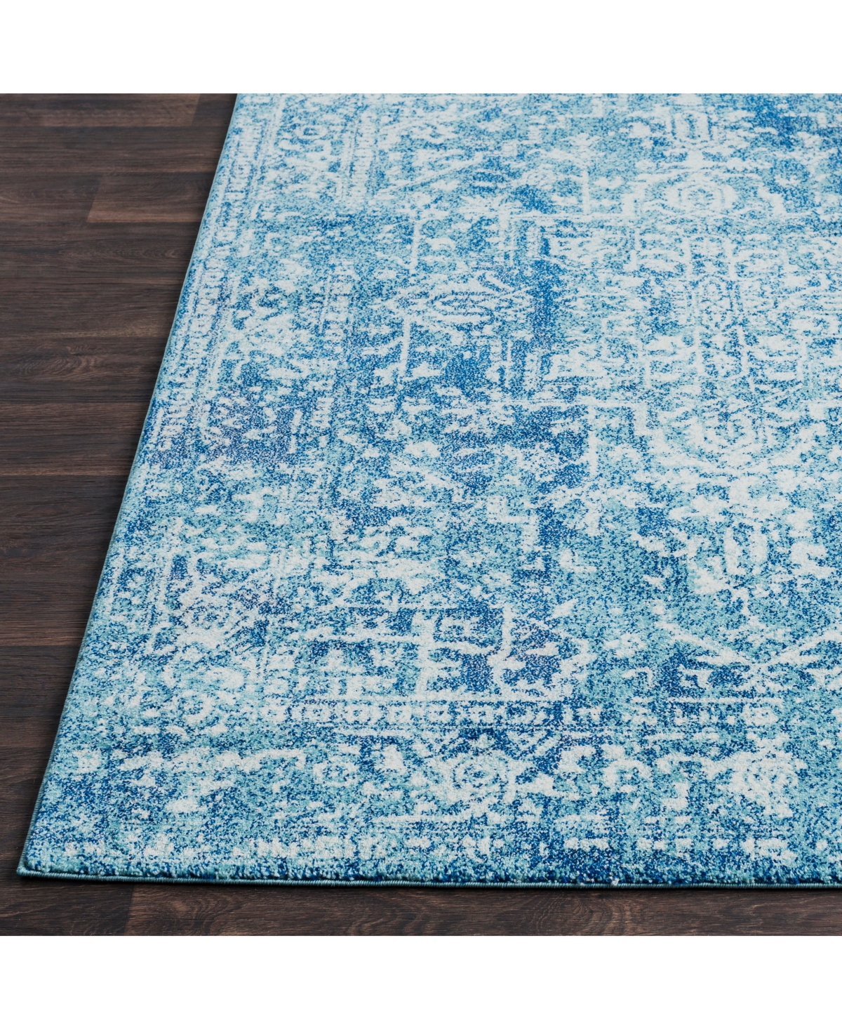 Livabliss Harput Hap-1023 Teal Area Rug