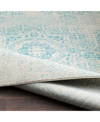 Harput HAP-1026 Teal 2'7" x 7'3" Area Rug