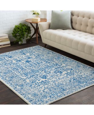 Harput HAP-1030 Dark Blue 2'7" x 7'3" Area Rug