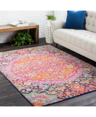 Harput HAP-1044 Garnet 3'11" x 5'7" Area Rug