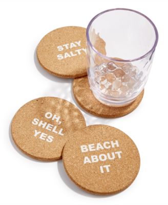 The Cellar - Coastal Cork Coasters, Set of 4