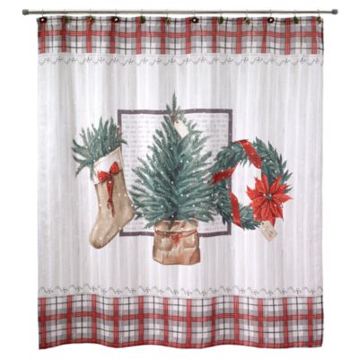 Avanti - Farmhouse Holiday Shower Curtain