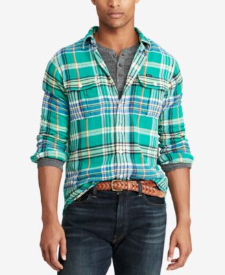 Polo ralph lauren classic fit twill shirt best sale