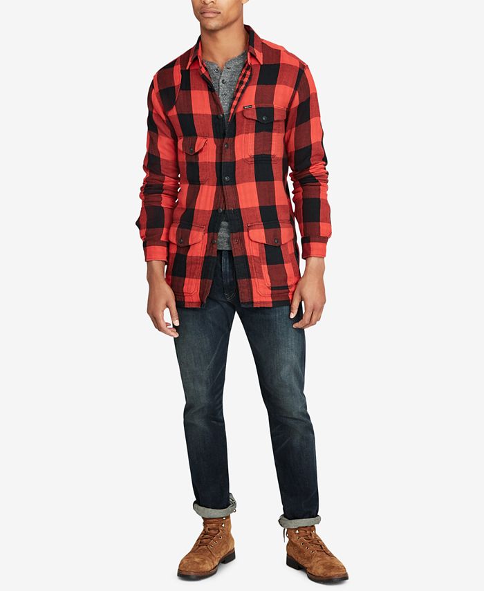 Polo Ralph Lauren Men's Great Outdoors Classic Fit Checked Shirt - Macy's