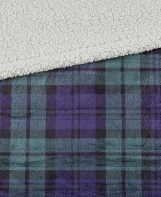 Brewster Oversized Mink to Berber Electric Throw, 60" x 70"