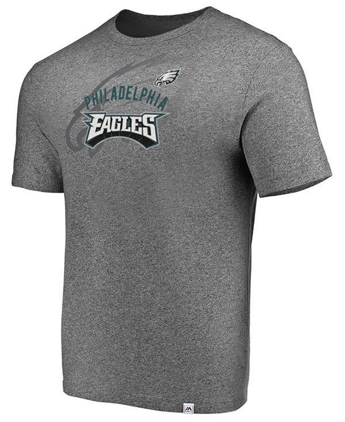 Majestic Men's Philadelphia Eagles Static Fade T-Shirt - Macy's