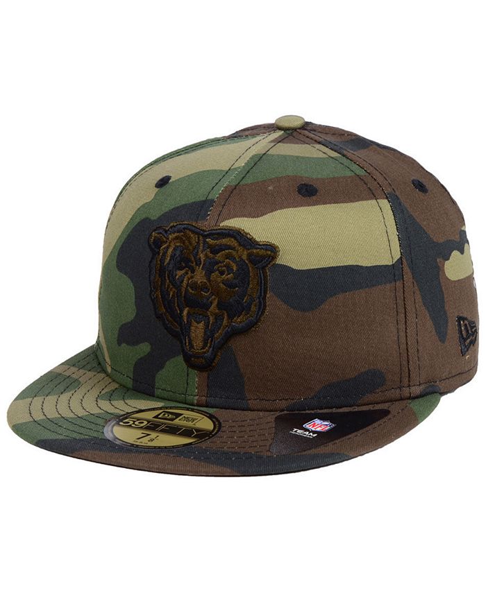 New Era Chicago Bears Woodland Prism Pack 59FIFTYFITTED Cap Macy's