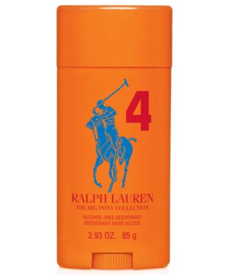 Ralph Lauren - Polo Big Pony Orange #4 Alcohol-Free Deodorant, 2.93 oz