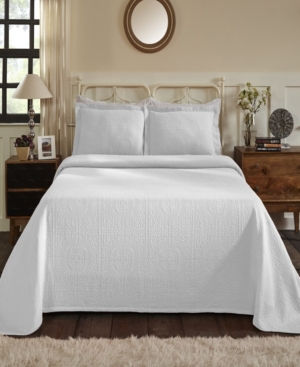 Superior All-Season Medallion 100% Cotton Oversized Soft and Cozy Bedspread