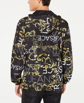 Versace Men's Reversible Hooded Jacket 