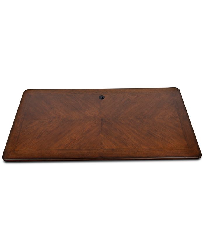 Furniture Clinton Hill Cherry Home Office Executive Desk Macy's