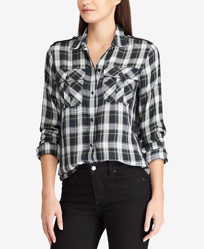 Lauren Ralph Lauren Tartan Shirt Macy's
