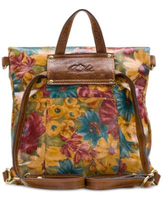 Patricia Nash Convertible Purse Backpack Fresco Bouquet Patricia Nash Backpack Exterior Bags & Handbags for Women  main image 4