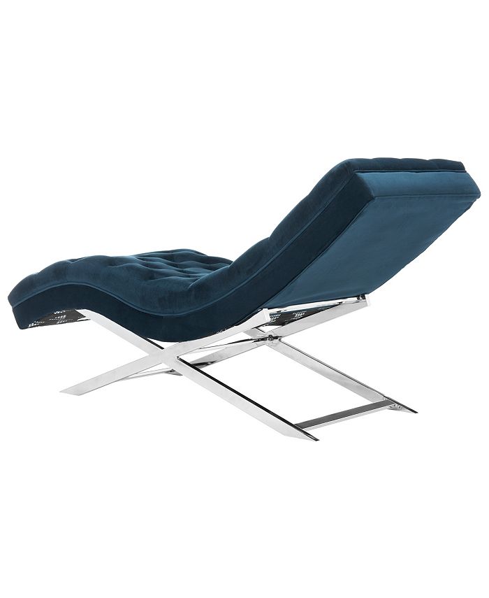 Safavieh Monroe Chaise W/ Headrest Pillow Macy's