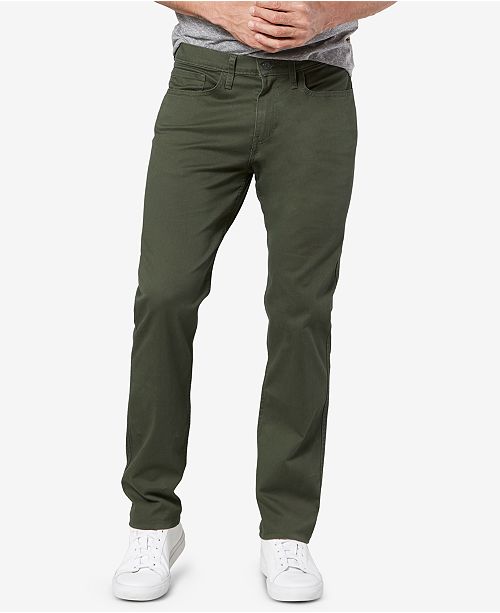 Dockers Men's Jean Cut Straight-Fit All Seasons Tech Khaki Pants ...