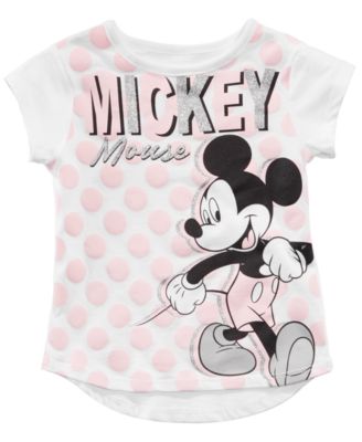 Disney - Toddler Girls Mickey Mouse T-Shirt