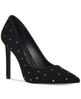 nine west studded heels