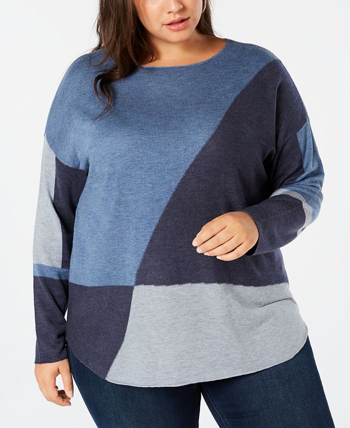 Macy's inc plus hotsell size sweaters