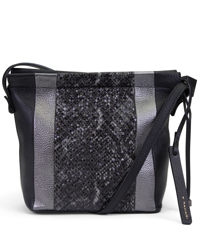 T Tahari Sienna Bucket Crossbody Macy's