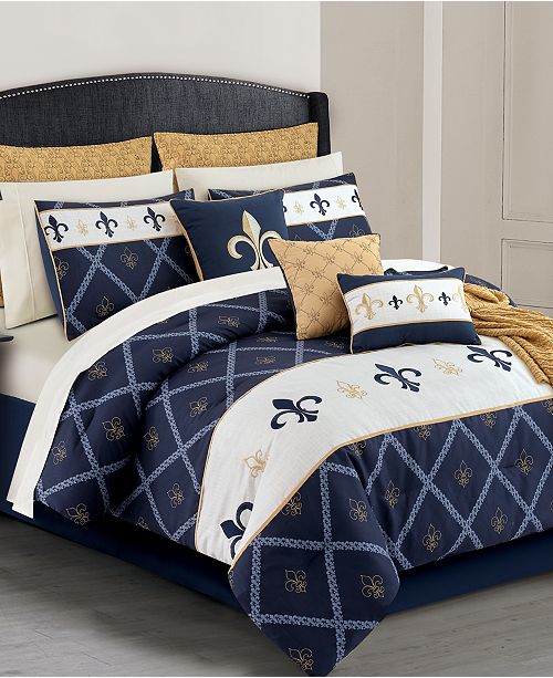Hallmart Collectibles Taliyah 14 Pc Comforter Sets Created For