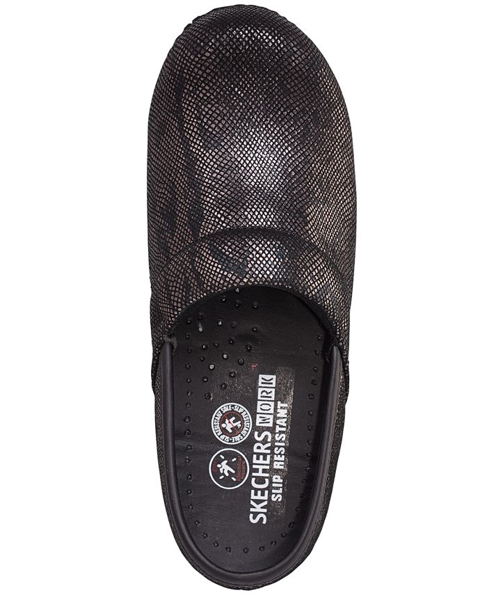 Skechers Women's Work: Clog SR Slip-Resistant Work Shoes from Finish ...