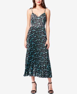 Betsey Johnson - Floral Pleated Midi Dress
