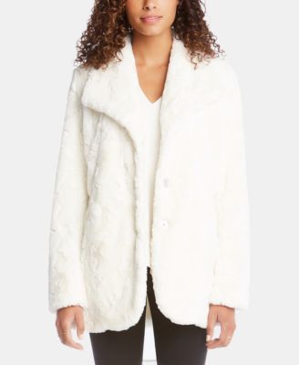 Karen Kane Faux Fur Coat Macy s