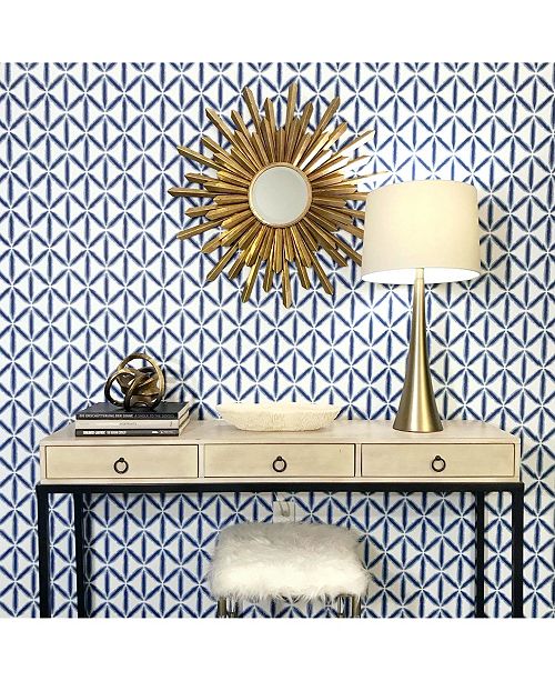 Brewster Home Fashions Indigo Mood Peel And Stick Wallpaper & Reviews