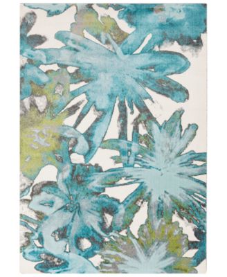 Surya - Aberdine ABE-8003 Aqua 5'2" x 7'6" Area Rug