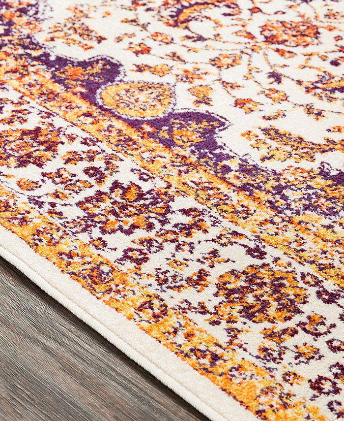 Surya CLOSEOUT! Aberdine ABE8023 Eggplant 2' x 3' Area Rug Macy's