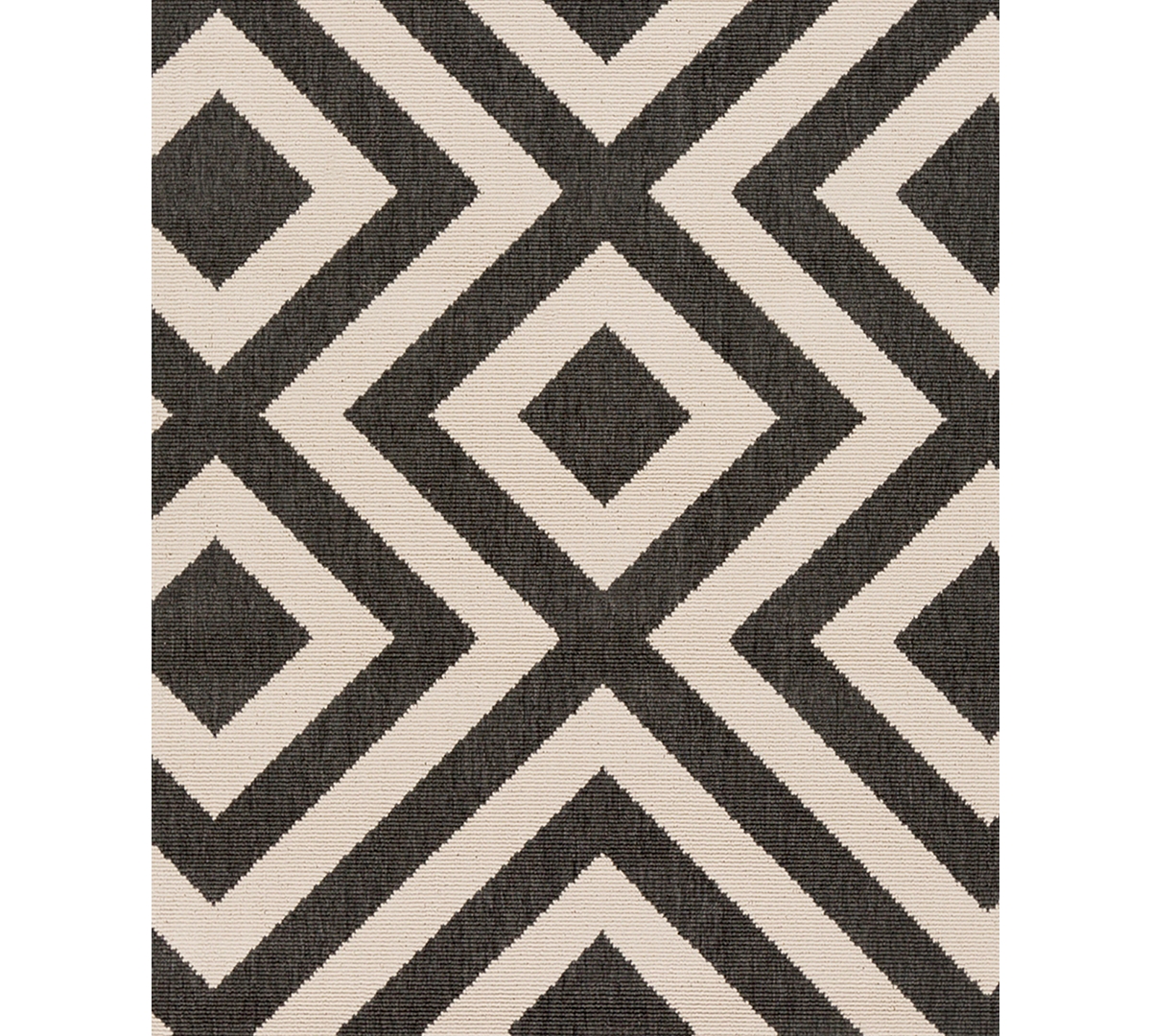 Livabliss Alfresco Alf-9639 Black 2'3" x 4'6" Area Rug, Indoor/Outdoor