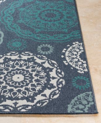 Alfresco ALF-9666 8'9" x 12'9" Area Rug, Indoor/Outdoor