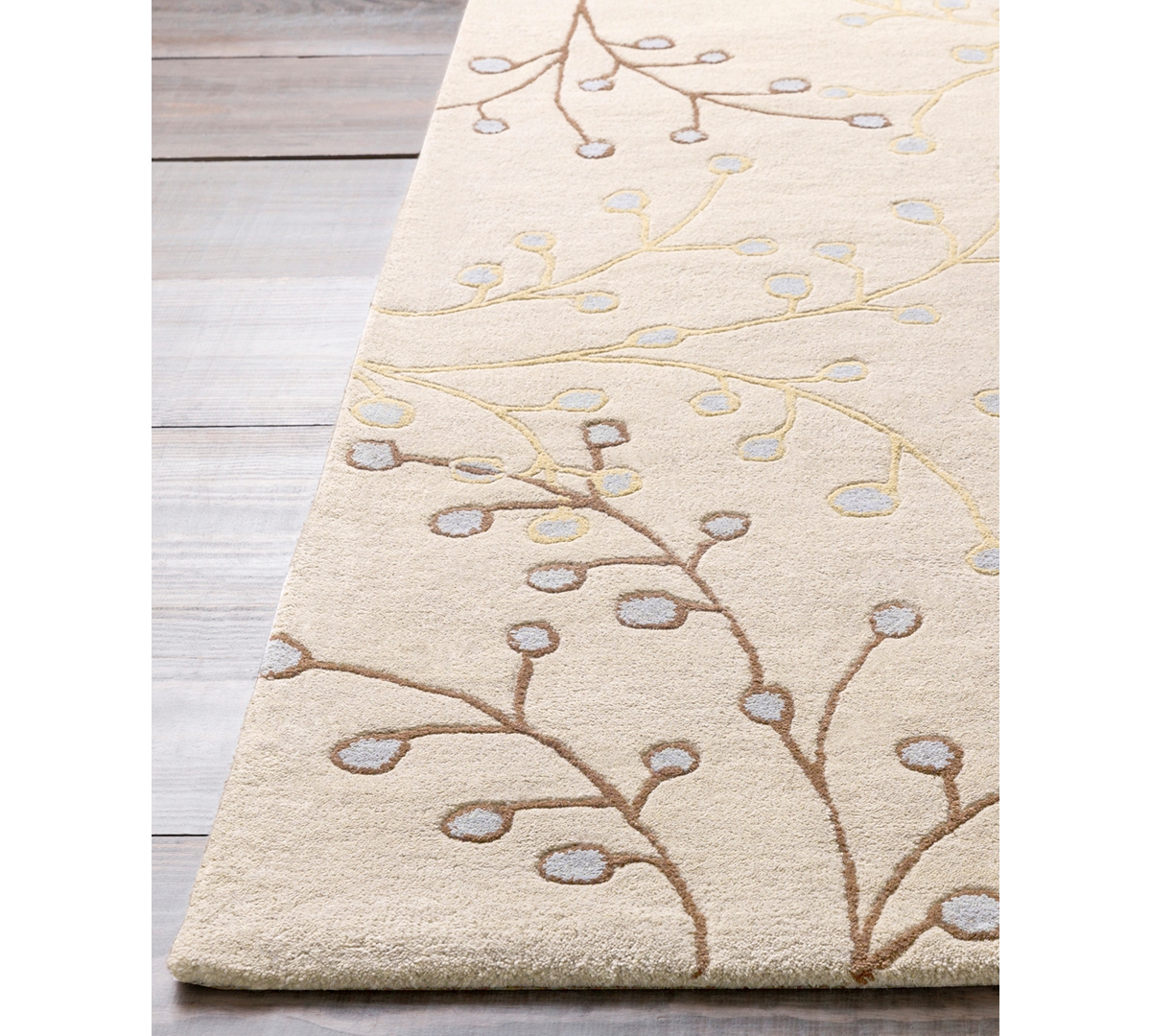 Livabliss Athena Ath-5008Round Area Rug - Taupe