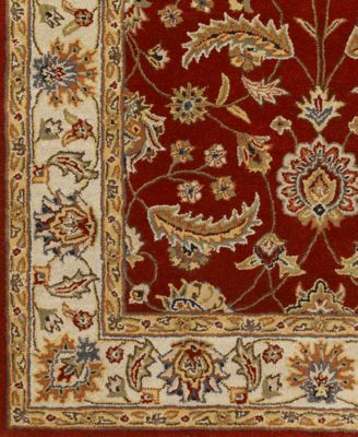 Livabliss Caesar CAE-1022 Dark Red 2'6" x 8' Runner Area Rug