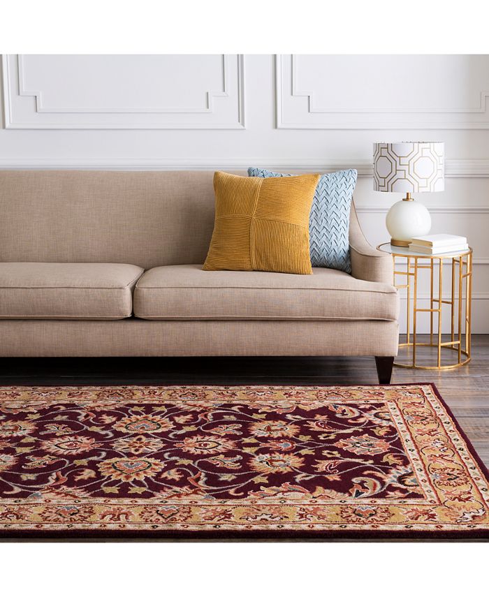 Surya Caesar CAE1024 Burgundy 10' x 14' Area Rug Macy's