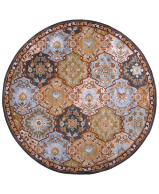 Surya - Caesar CAE-1032 Dark Green 4' Round Area Rug