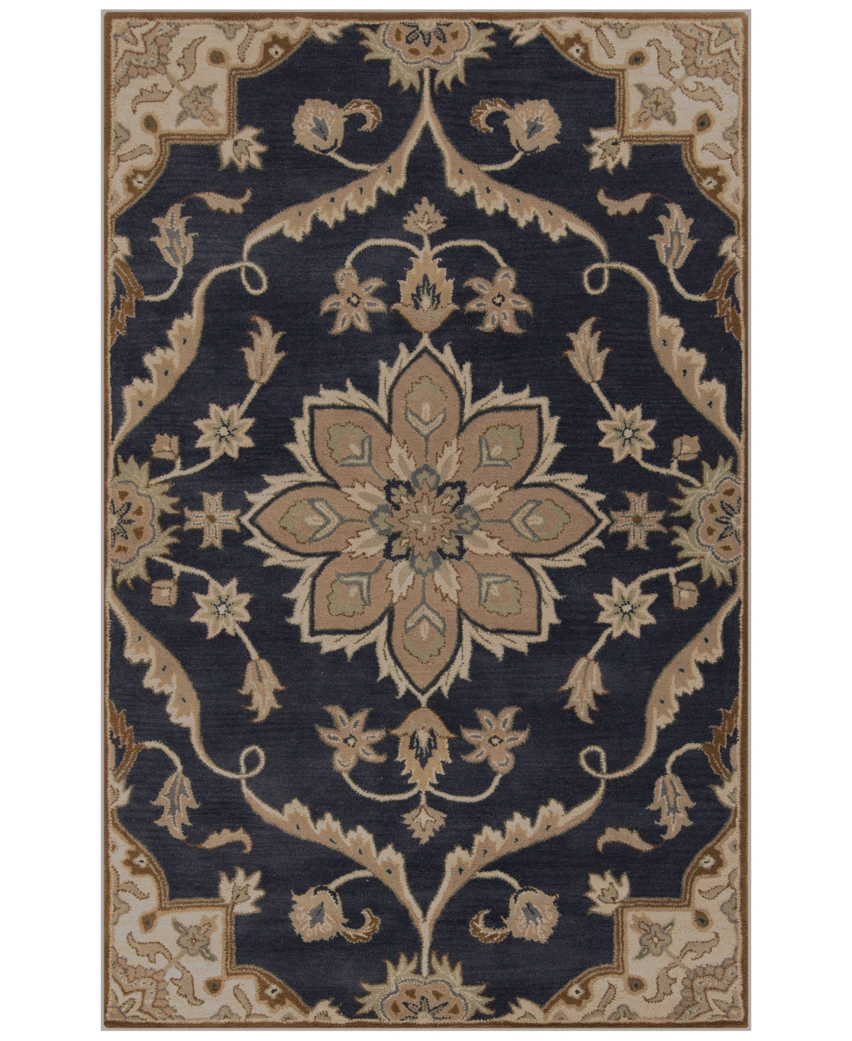 Surya Caesar Cae-1113 Navy 8' x 11' Area Rug - Navy
