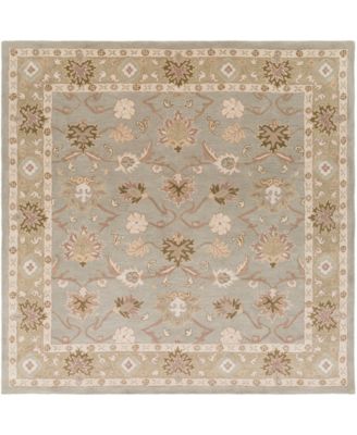 Surya - Caesar CAE-1126 Medium Gray 4' Square Area Rug