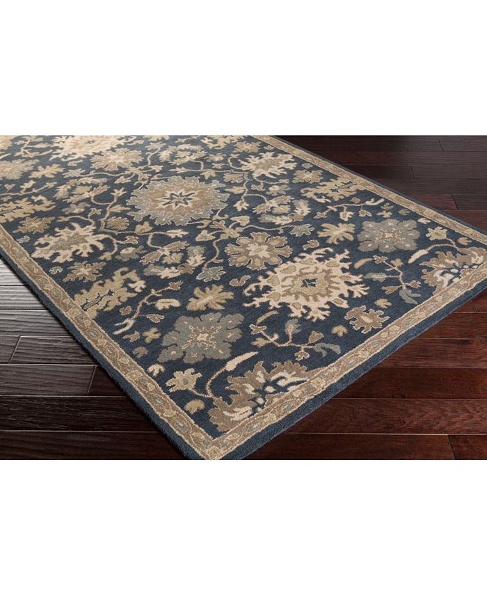 Surya Caesar CAE1154 Navy 8' x 10' Oval Area Rug Macy's