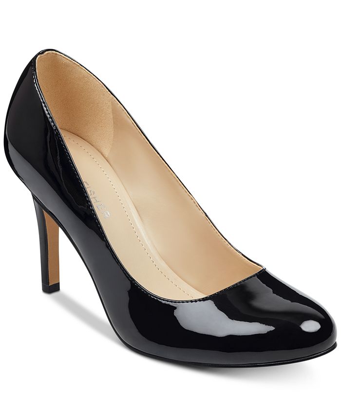 Marc Fisher Chris Round-Toe Pumps - Macy's